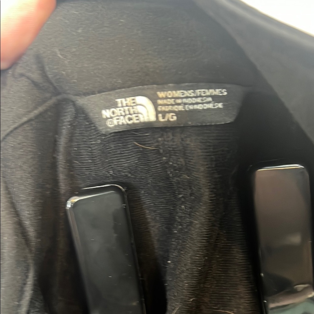 The North Face Black Jacket with Stand-Up Collar - Picture 2 of 3